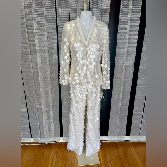Blazer fun fashion sequins jumpsuit blazer set,All Products : American Fashion Style Bags On Sale
